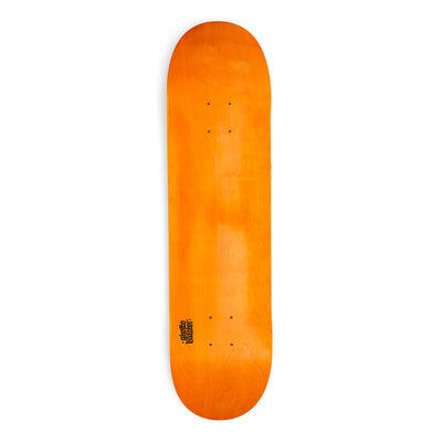 GHETTOBLASTER Tavola da Skate Small Logo Orange 8.125"