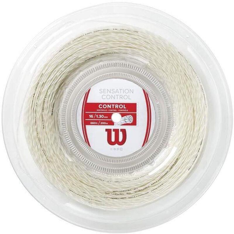 Naciąg tenisowy Wilson Sensation szpula 200 m. natural white 1,30 mm