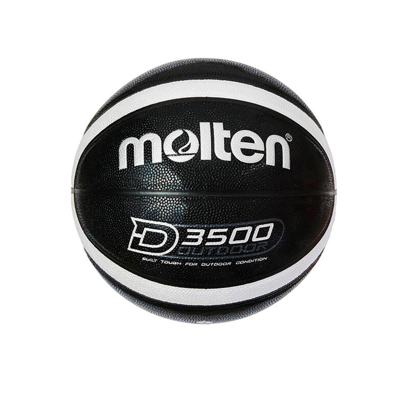 Minge baschet Molten, B6D3500-KS marime 6, speciala outdoor, black