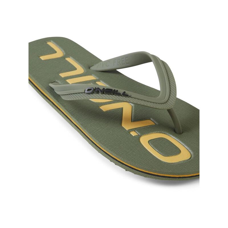 Papuci Profile Logo Sandals - oliv barbati