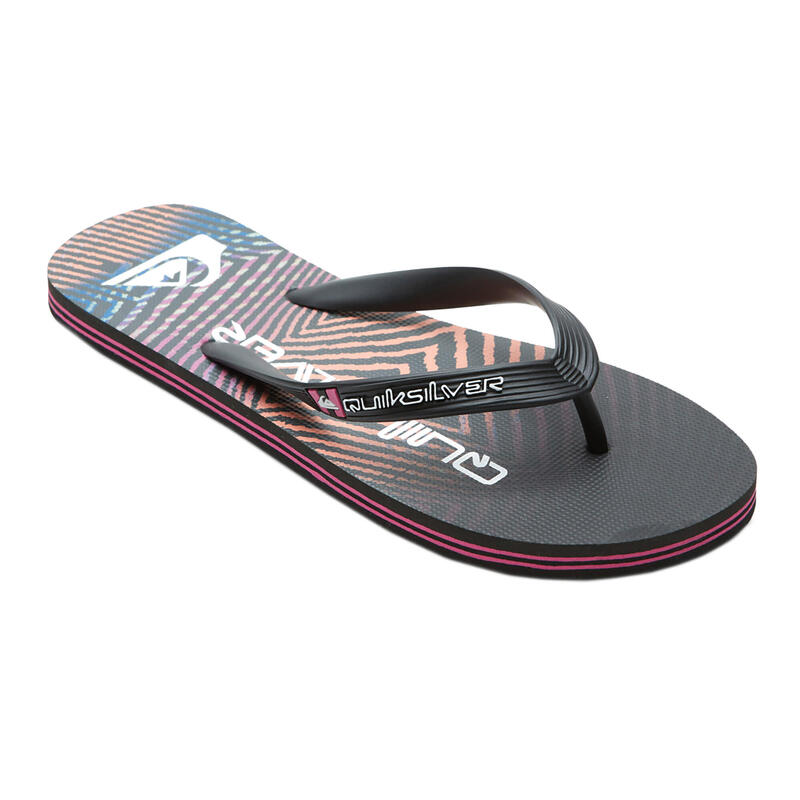 Papuci de baie pentru bărbați Quiksilver Molokai Wordblock Flip Flops