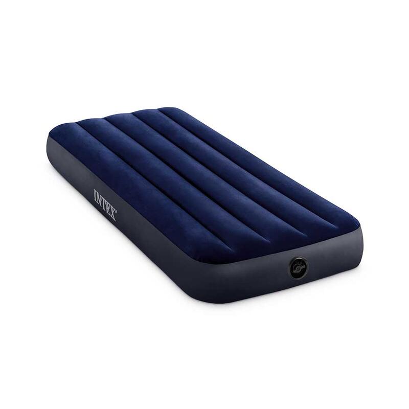 Dura-Beam Series Classic Downy Camping Airbed (Single / Jr Twin) - Blue