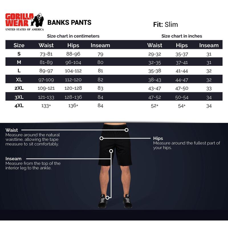 Pantalon de survêtement Gorilla Wear Banks