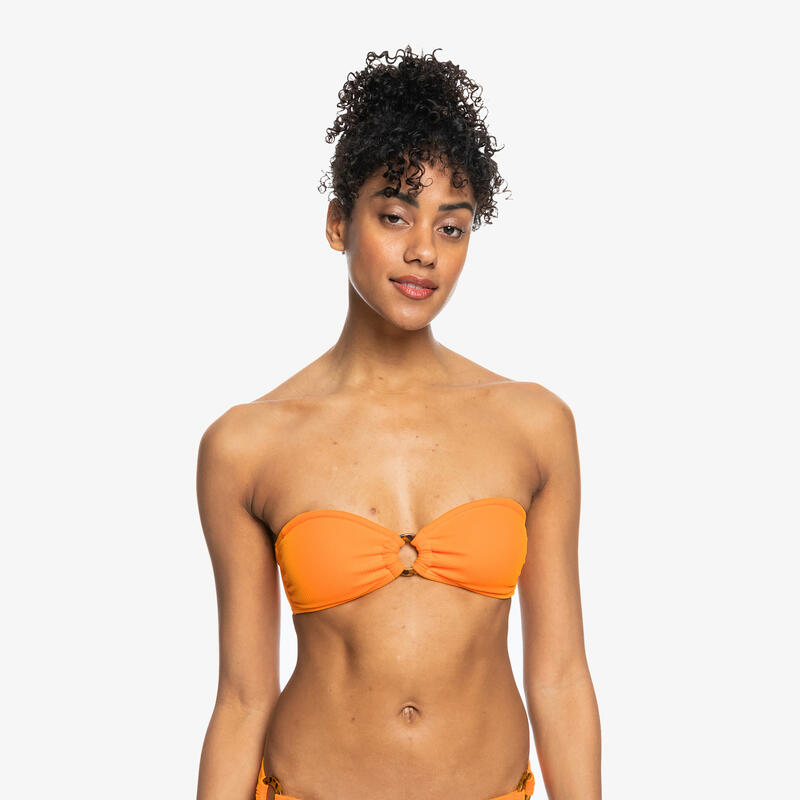 ROXY Color Jam Bandeau Swimsuit Top