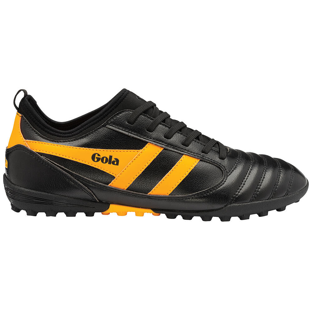 GOLA Juniors Ceptor Turf Black/Sun Microfibre Football Trainers