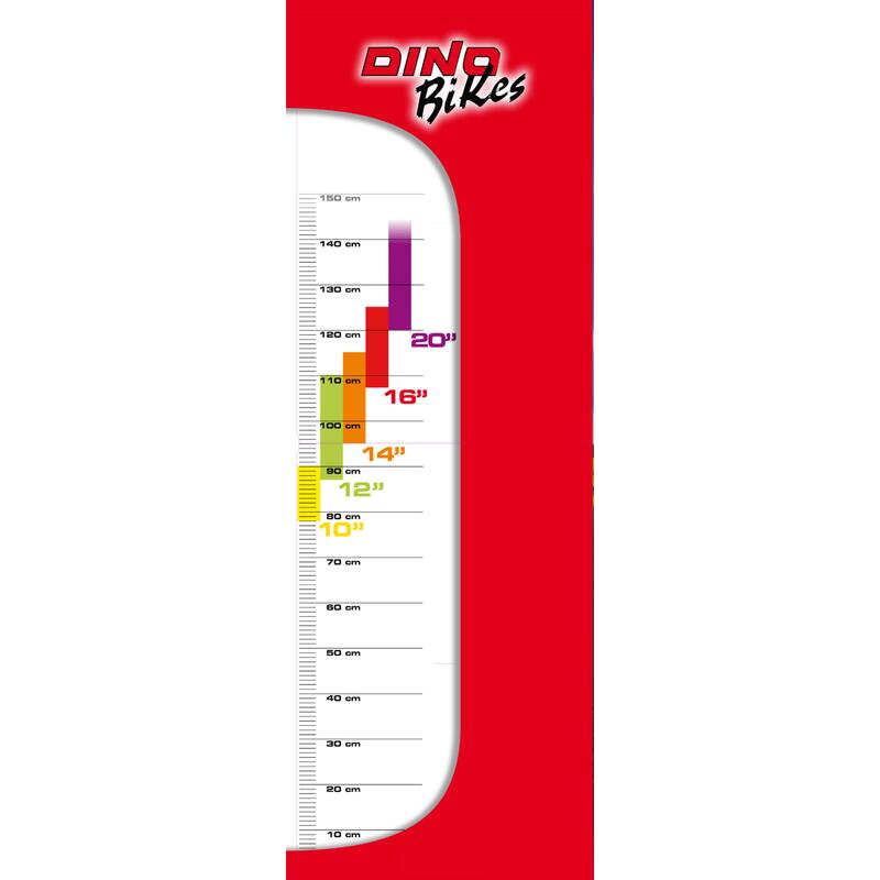 Dívčí kolo Dino bikes UNICORN 16"
