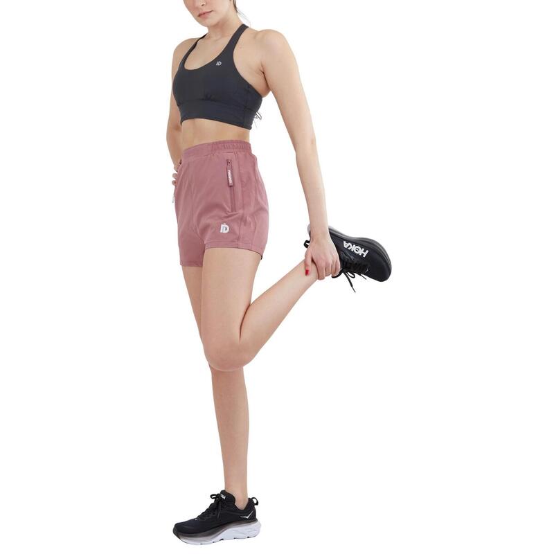 Karin Shorts női sport rövidnadrág - lila