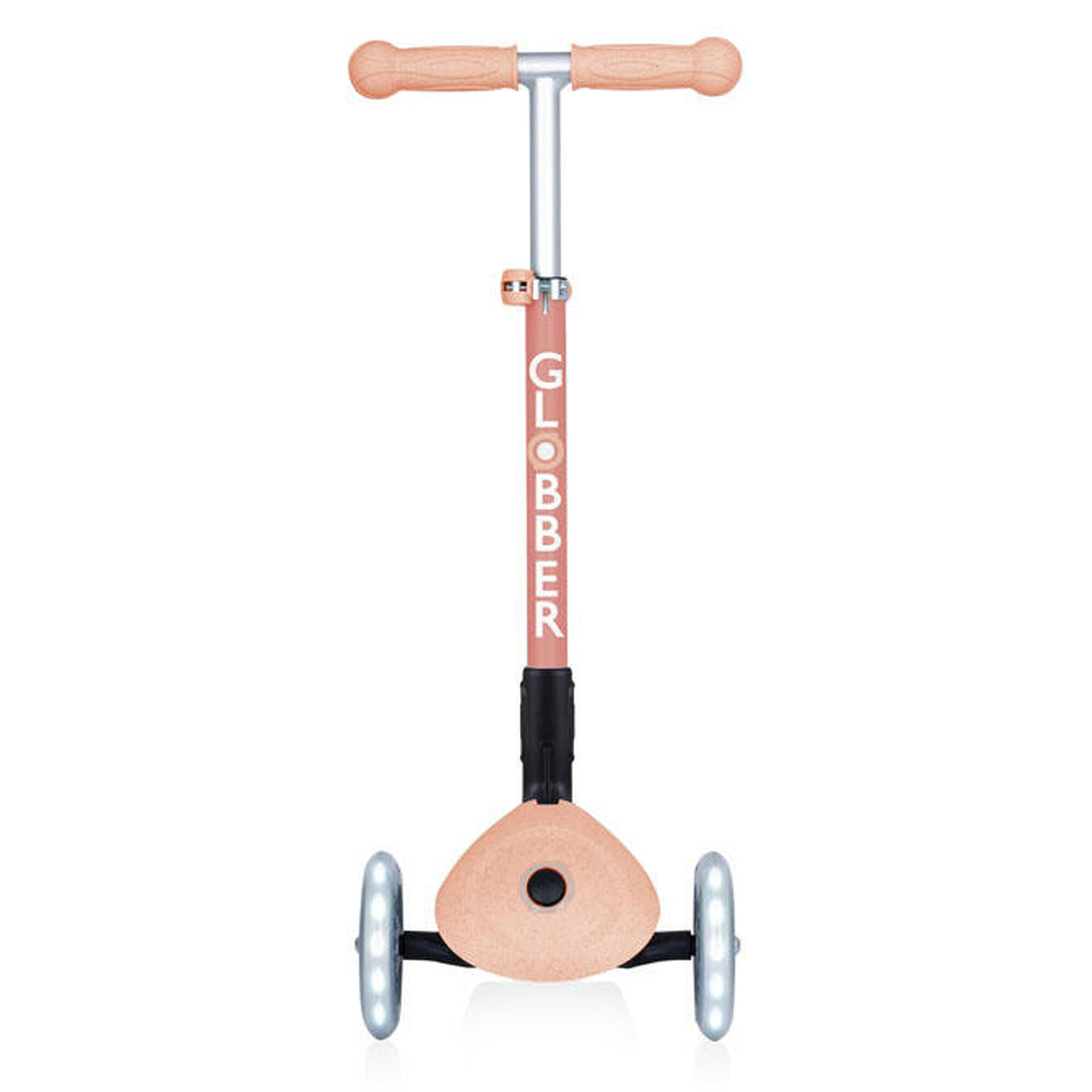 Mini monopattino JUNIOR pieghevole con luci Eco Peach