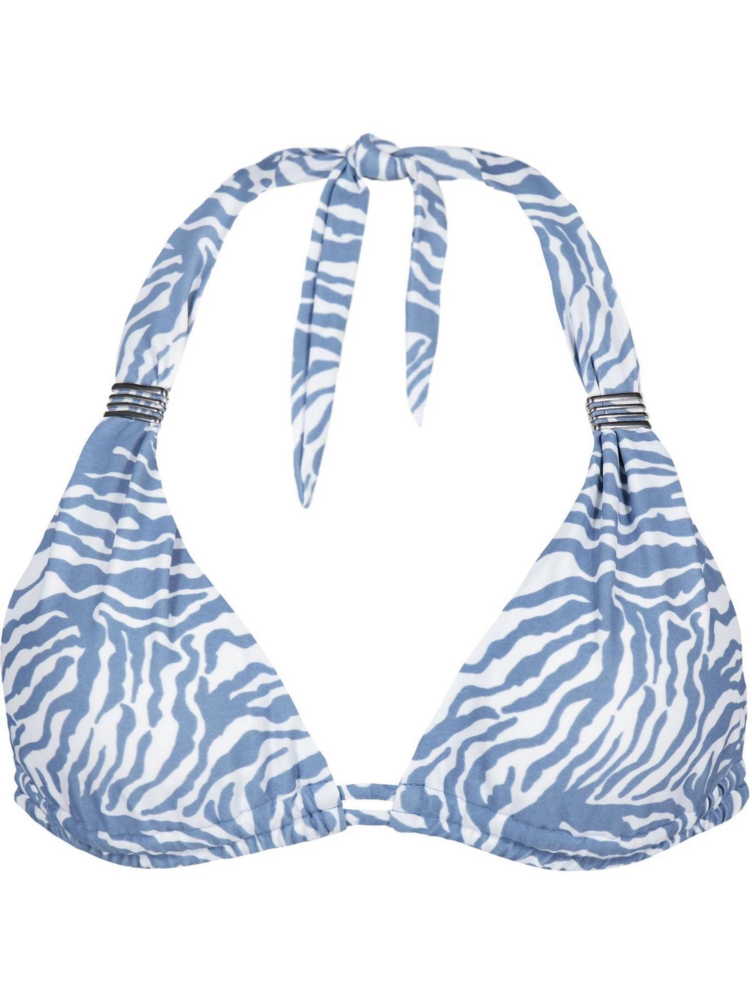 Bikini mujer Deltia Triangle azul 4/5