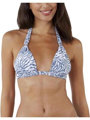 Bikini-Oberteil Deltia Triangle Damen - hellblau