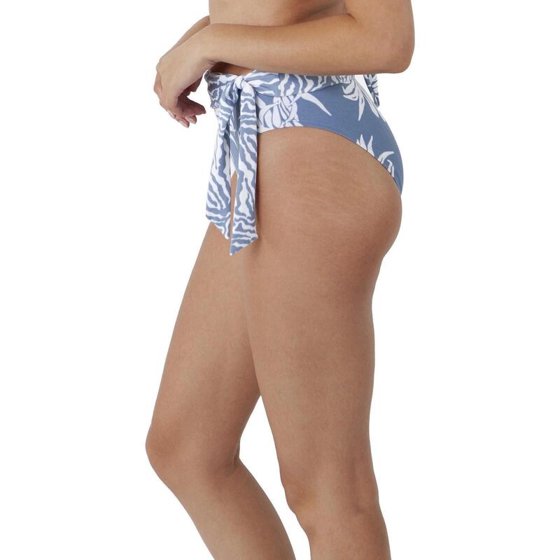 Chiloti bikini Deltia High Waist Briefs - albastru deschis femei