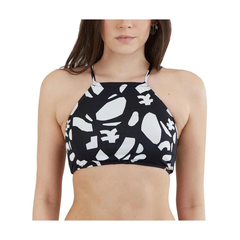 Hogg High Neck Top női bikini felső - fekete