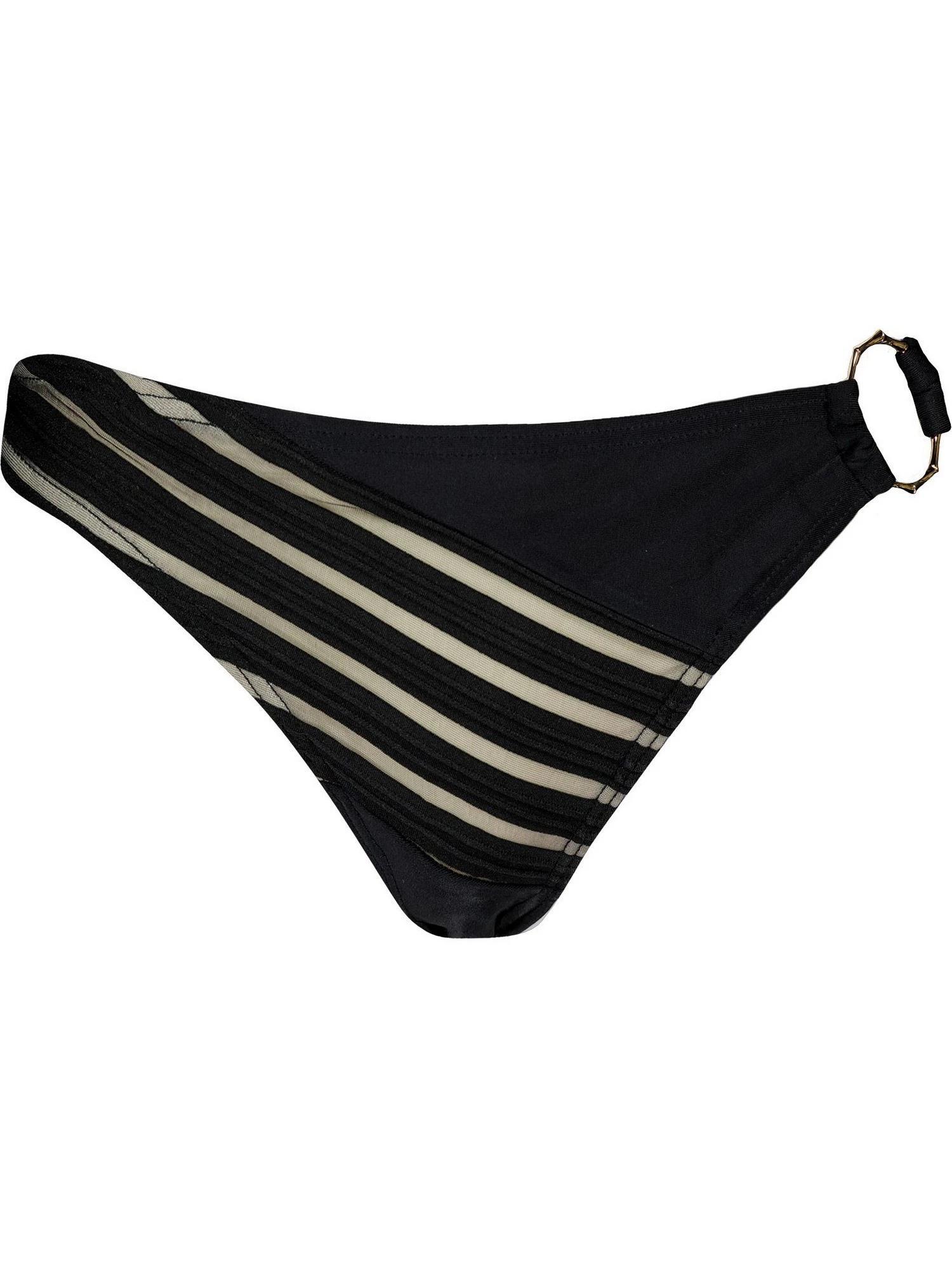 Bikini-Hosen Alira Cheeky Bum Damen - Schwarz 3/4