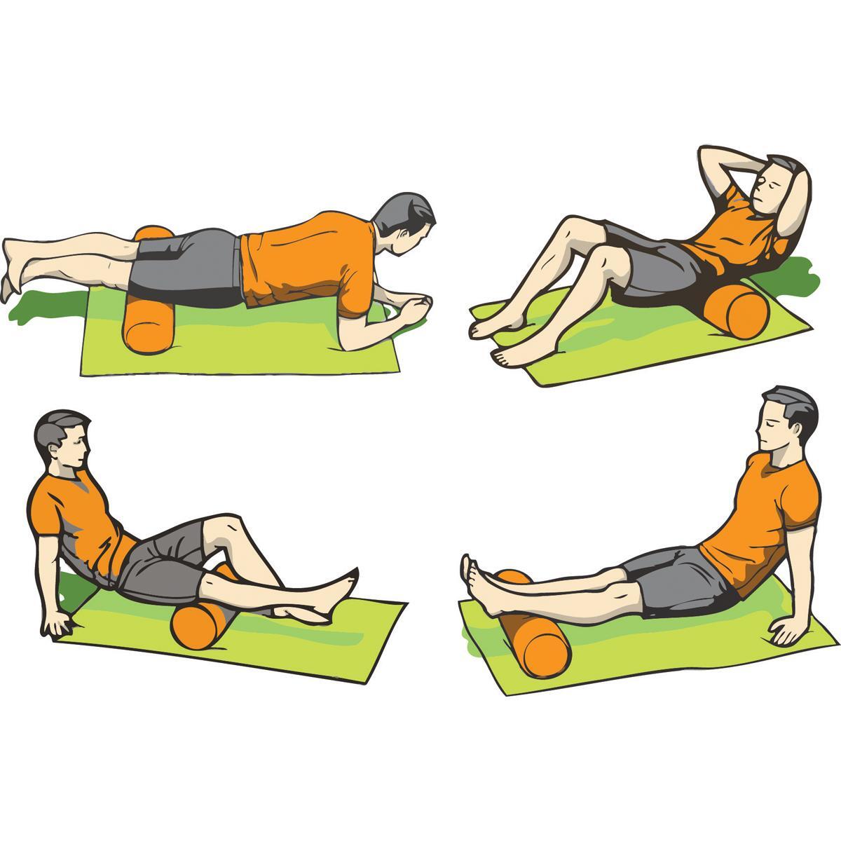Massagerolle Enero Fit 33 x 14 cm 4/7