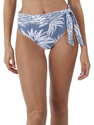 Bikini-Hosen Deltia High Waist Briefs Damen - hellblau