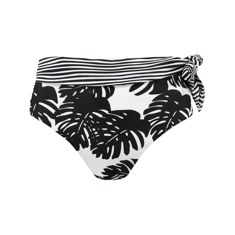 Banksia High Waist Briefs női bikini alsó - fekete
