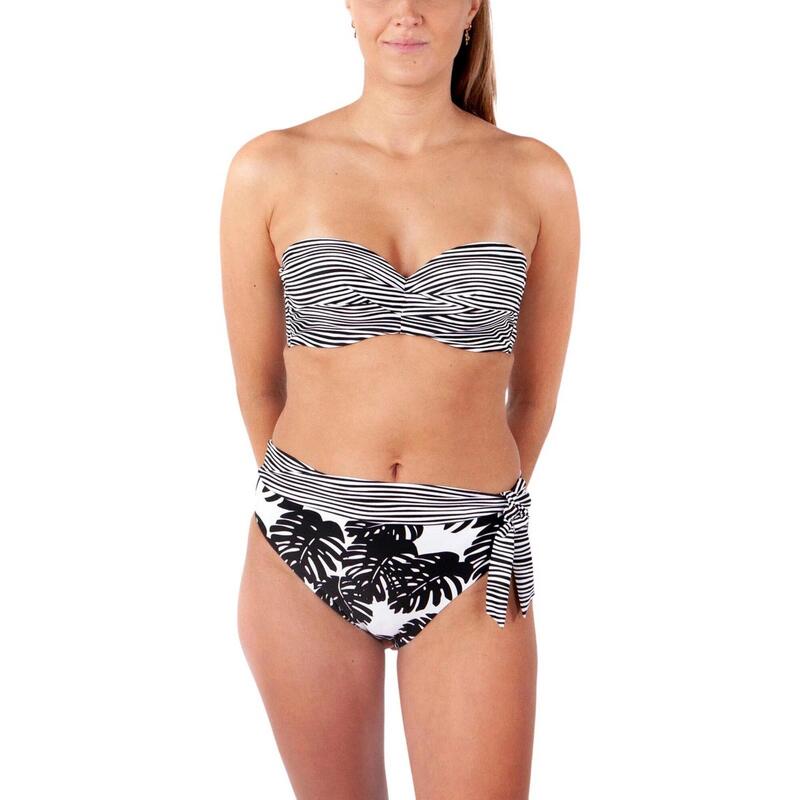 Chiloti bikini Banksia High Waist Briefs - negru femei