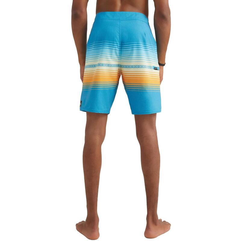 Sorturi de baie pentru barbati Heat Stripe Line 19'' Boardshorts barbati