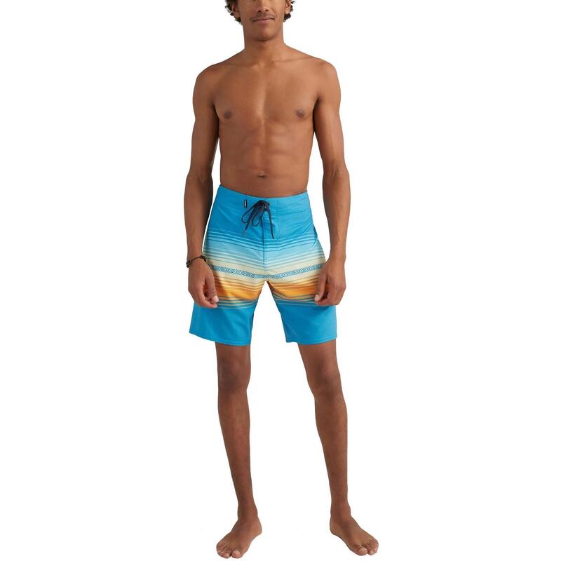 Sorturi de baie pentru barbati Heat Stripe Line 19'' Boardshorts barbati