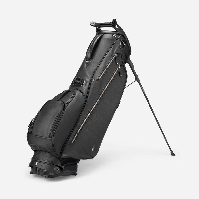 VLS LUX LIGHTWEIGHT GOLF STAND BAG - BLACK