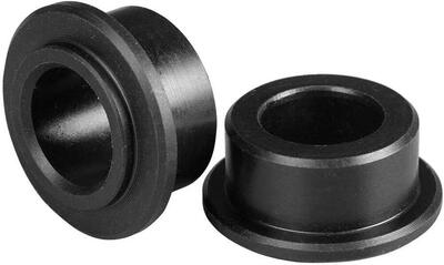 Adapter 15x110mm voor dakfietsendrager met zuignapbevestiging zwart