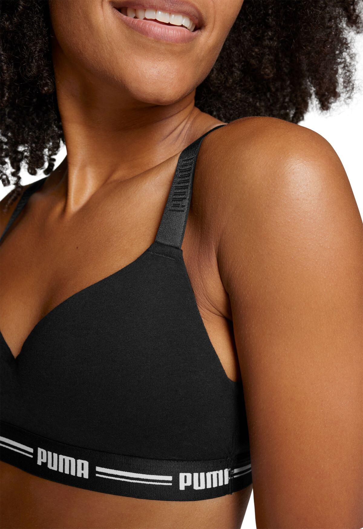 PUMA Brassière soutien-gorge femme Noir 3/7