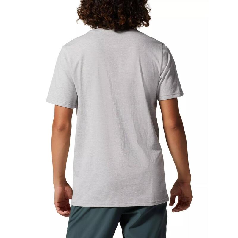 MHW Logo Short Sleeve férfi rövid ujjú póló - szürke