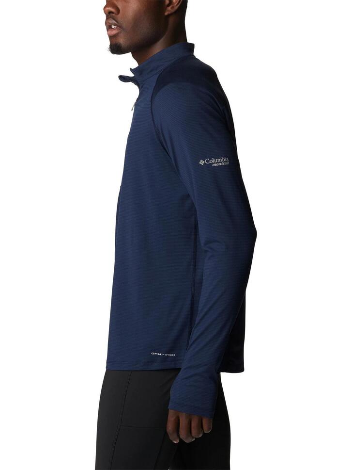 Polarowy sweter męski Columbia Endless Trail 1/2 Zip Mesh