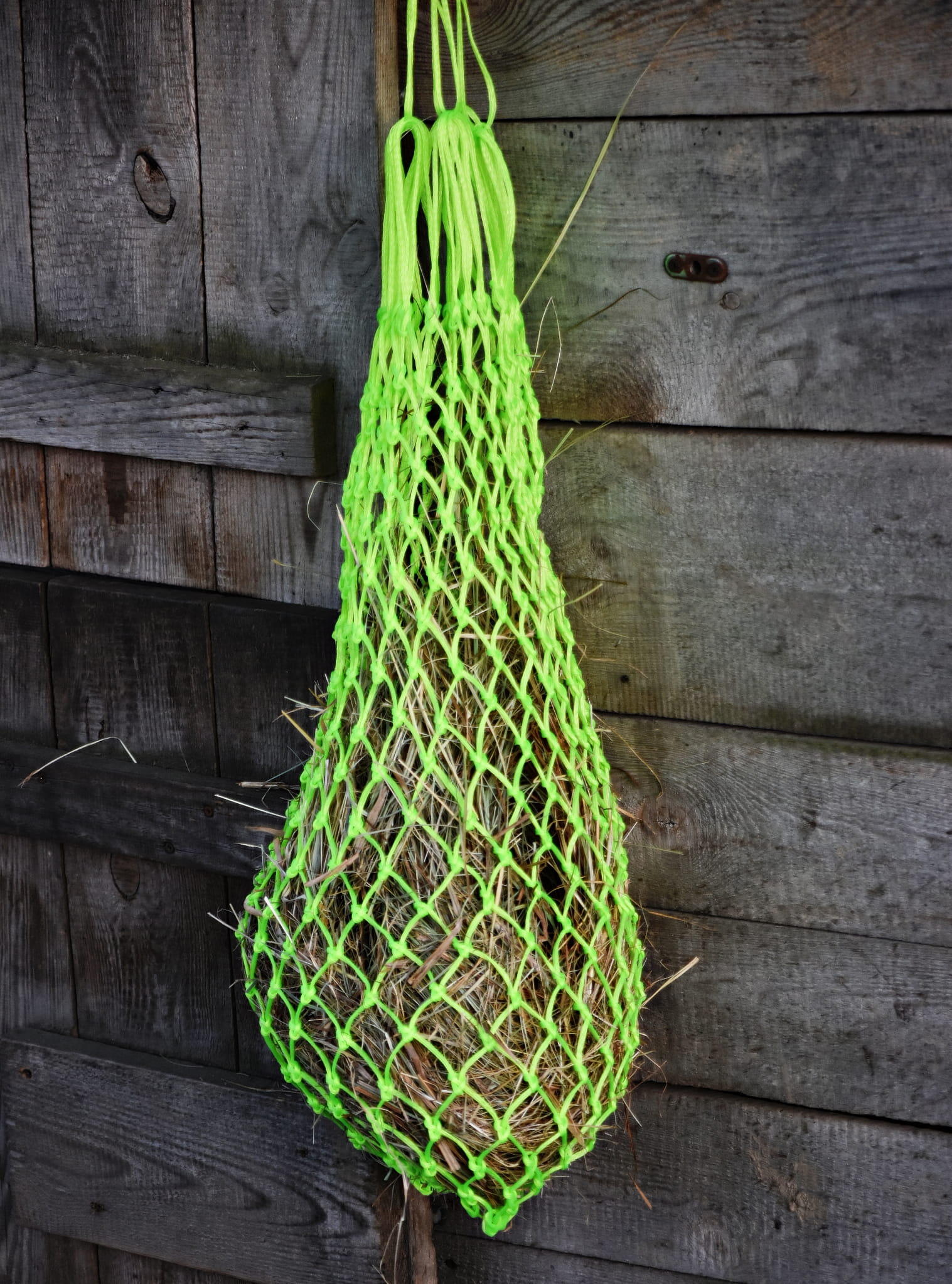 Heunetz für Pferde engmaschig 10x10cm Maschenweite START LargeFluo 2/3