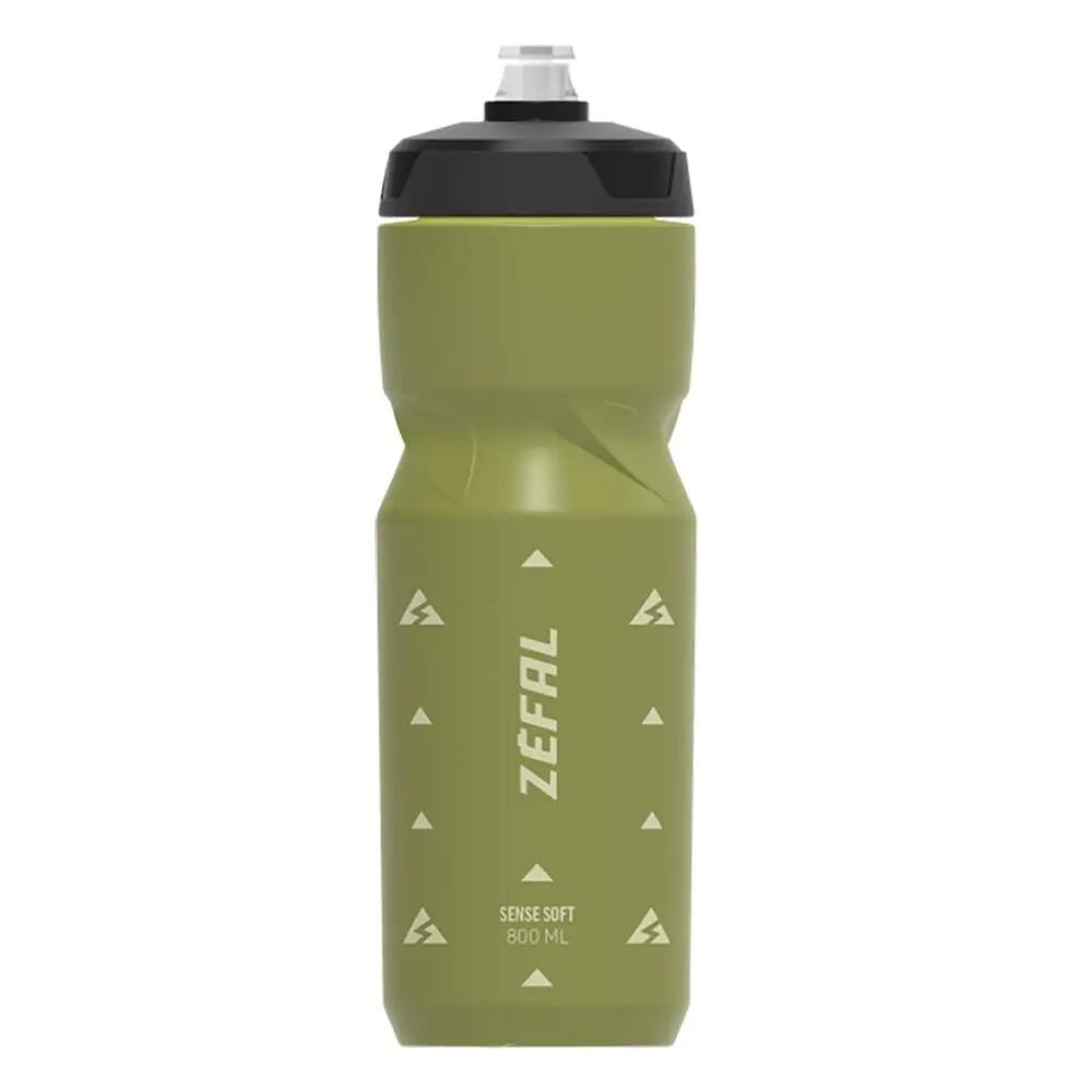 Zefal Sense Soft 80 Water Bottle - Olive Green