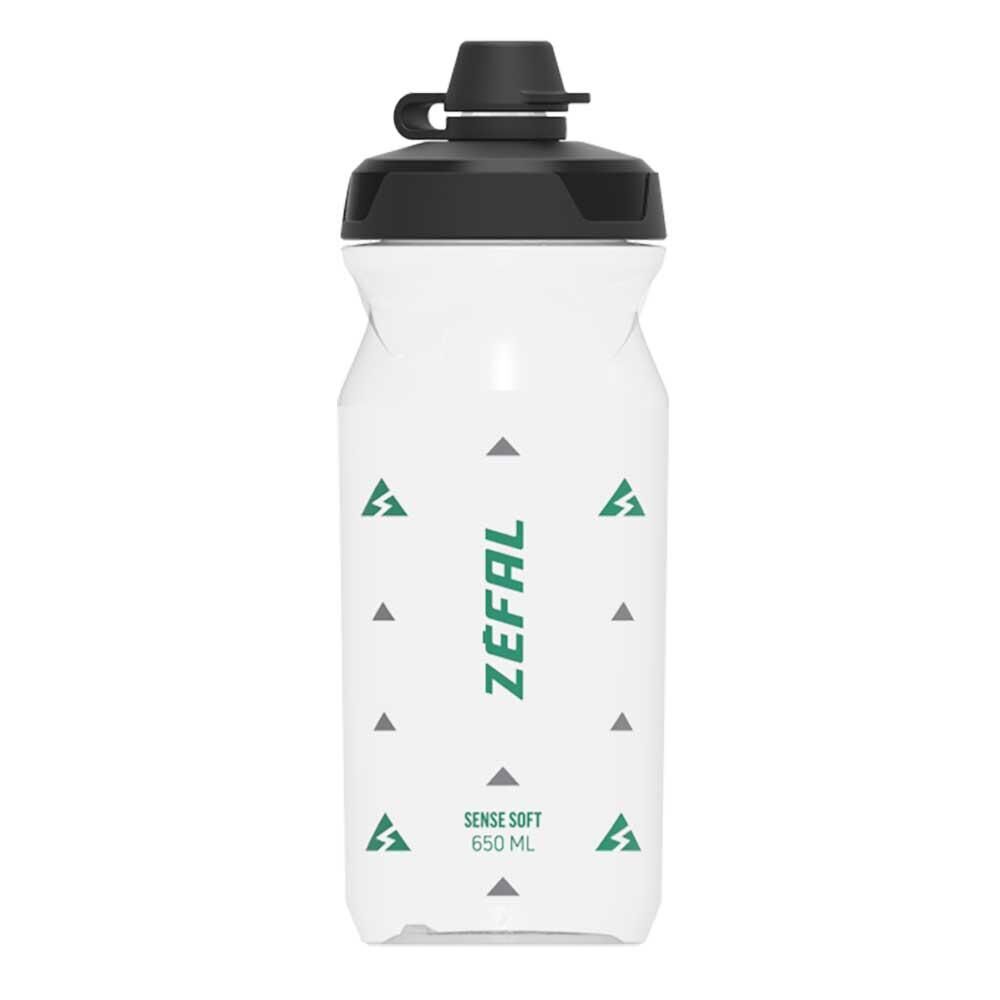 ZEFAL Zefal Sense Soft 65 No Mud Water Bottle - Translucent