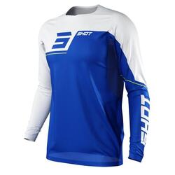 Maillot Manches Longues Shot Revolt Bleu