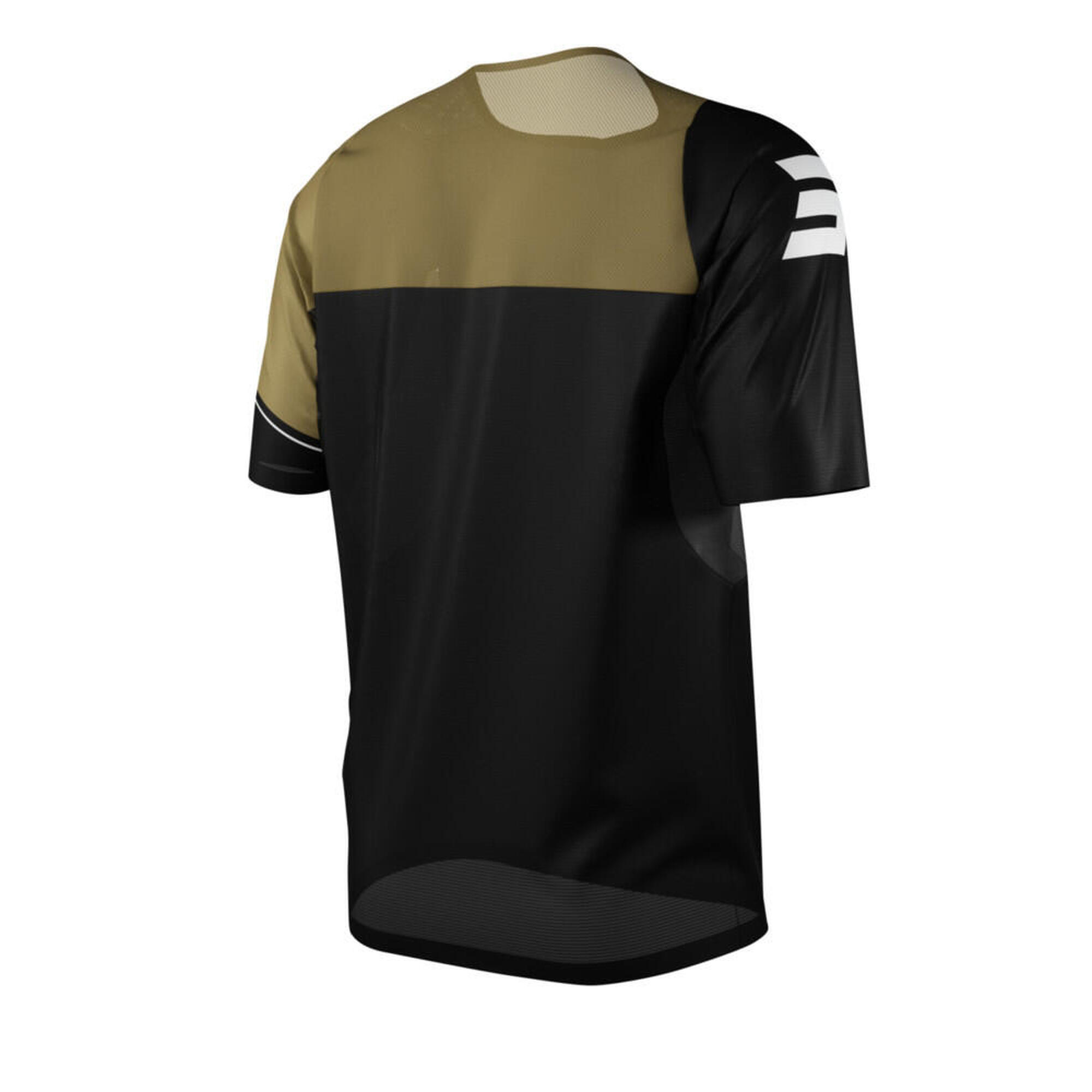 Shot Race Gear - Maillot Manches Courtes Shot Revolt Noir/or - Maillot Manches Courtes - Jaune|noir - 44 L - Decathlon