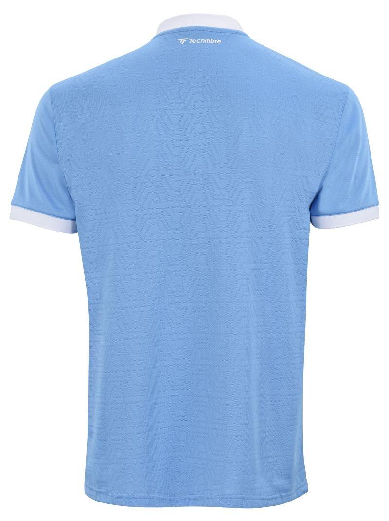 Koszulka tenisowa męska z krótkim rękawem Tecnifibre Team Mesh Polo 2/3