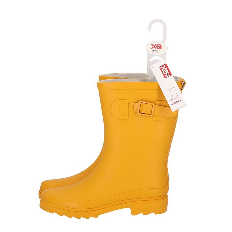 XQ - Regenlaarzen dames - Rubber - Ochre - Dames Regenlaarzen - Laarzen dames