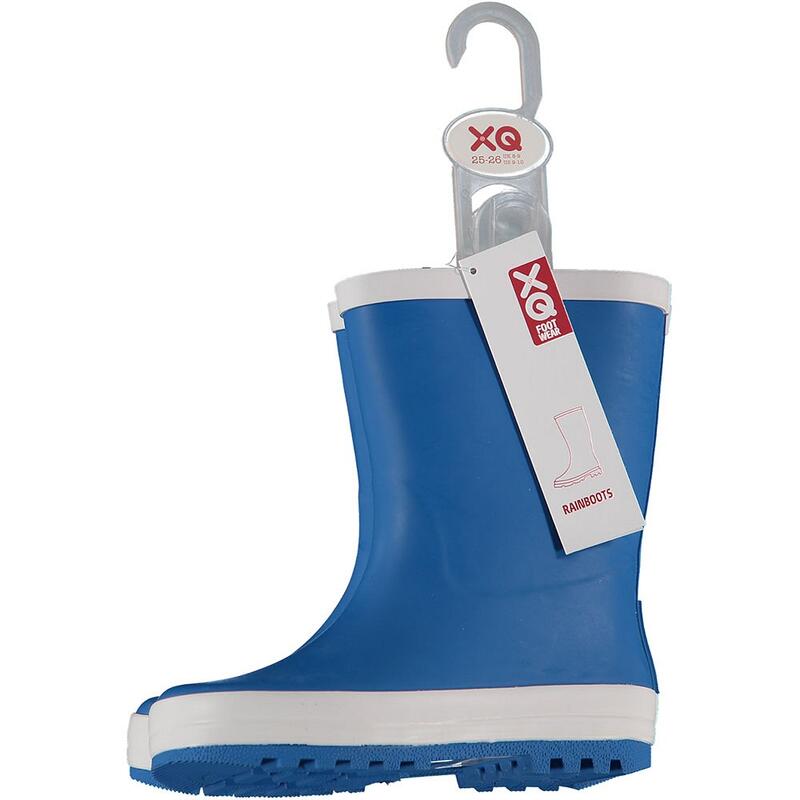 XQ | Bottes de pluie enfant | Caoutchouc | Cobalt Bleu | Taille 31/32 | Unisexe