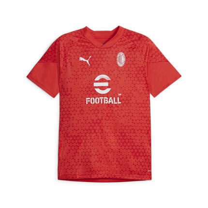 Maillot d’entraînement 23/24 AC Milan PUMA For All Time Red Feather Gray