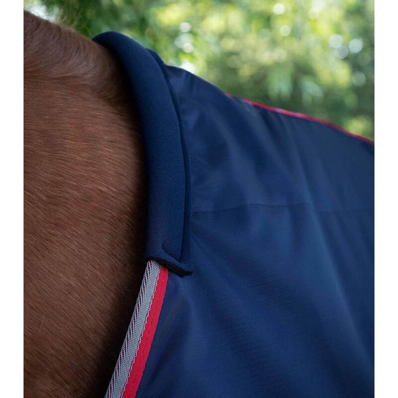 Couverture d'extérieur pour cheval avec couvre-cou Premier Equine Titan 40 g