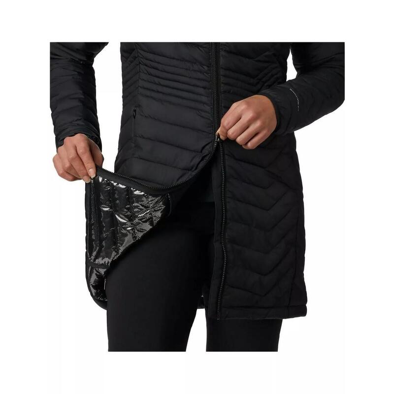 Straßenjacke Powder Lite Mid Jacket Damen - Schwarz