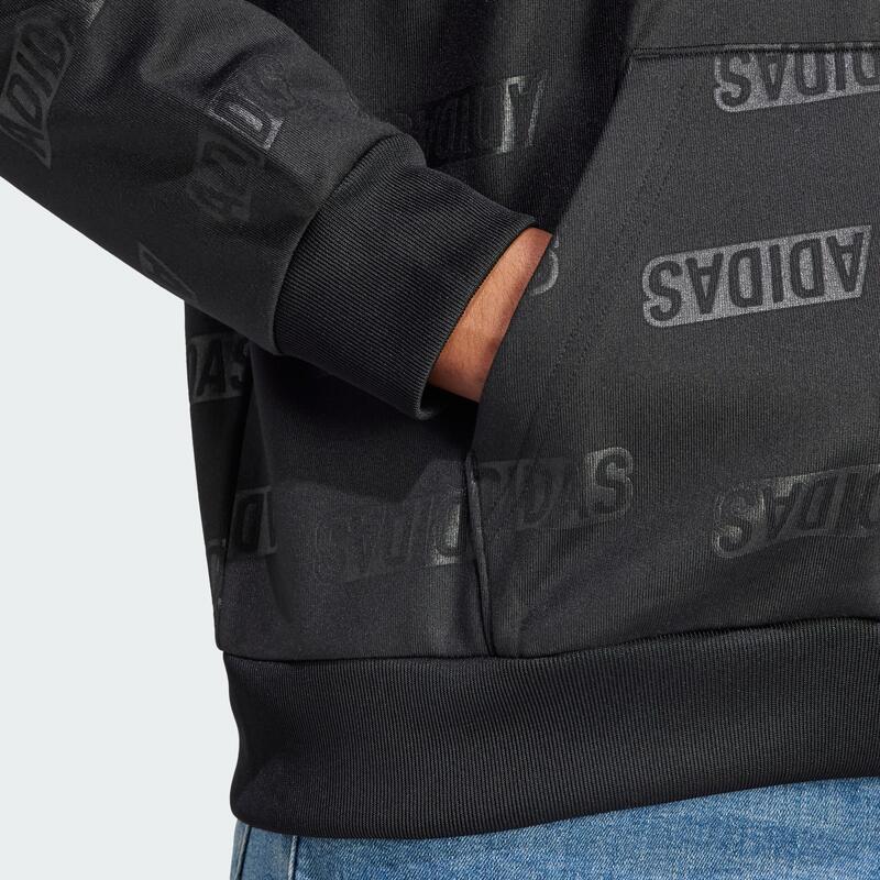 Sudadera Embossed Quarter-Zip