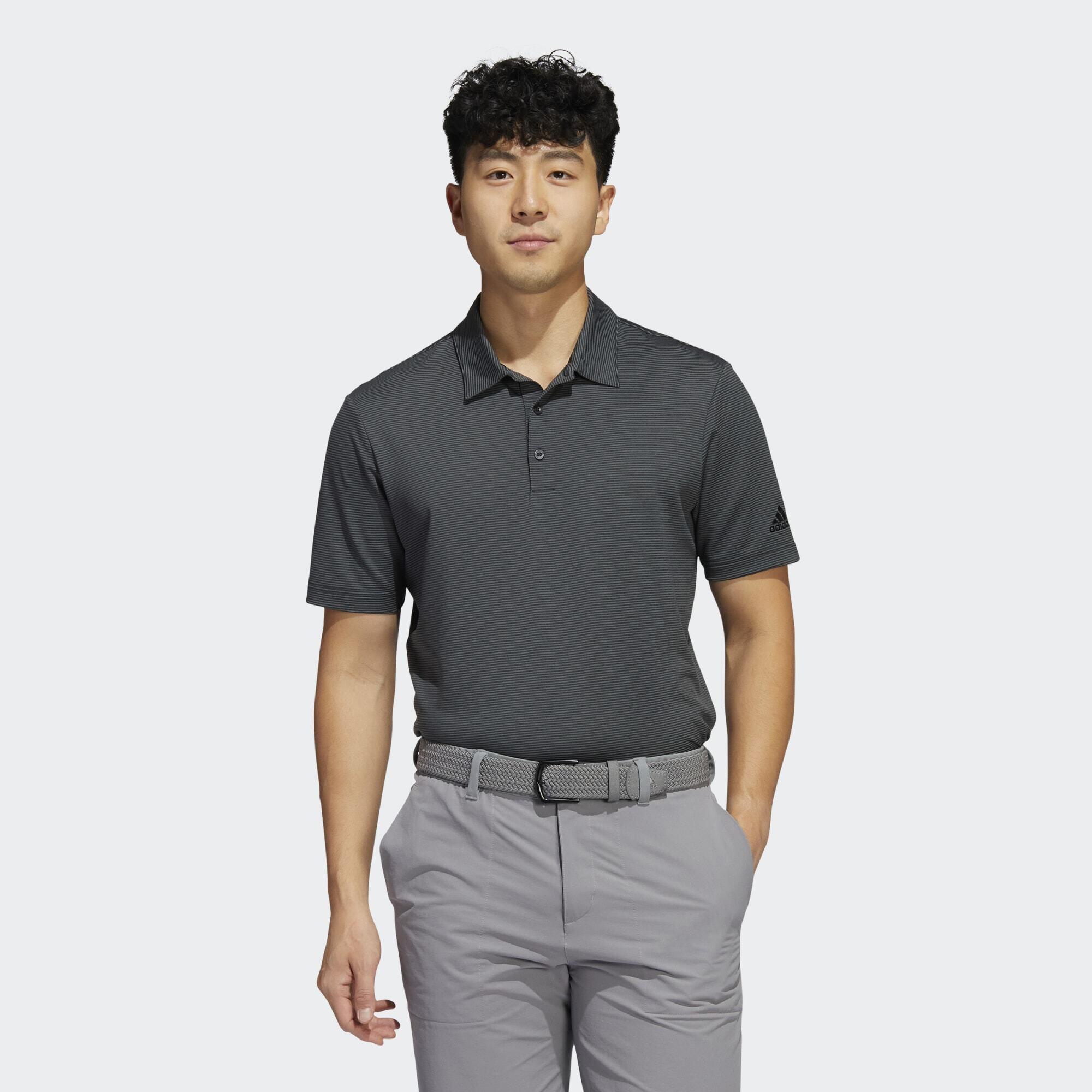 Ottoman Stripe Golf Polo Shirt 1/5