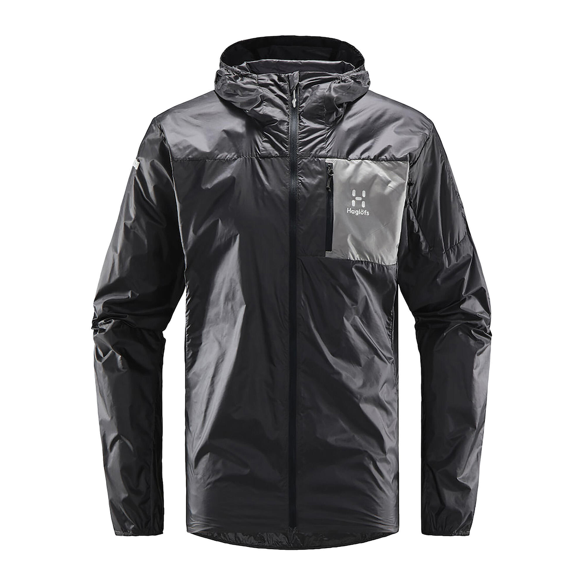 HAGLÖFS Giacca antivento da uomo Haglöfs L.I.M Shield Hood Magnetite
