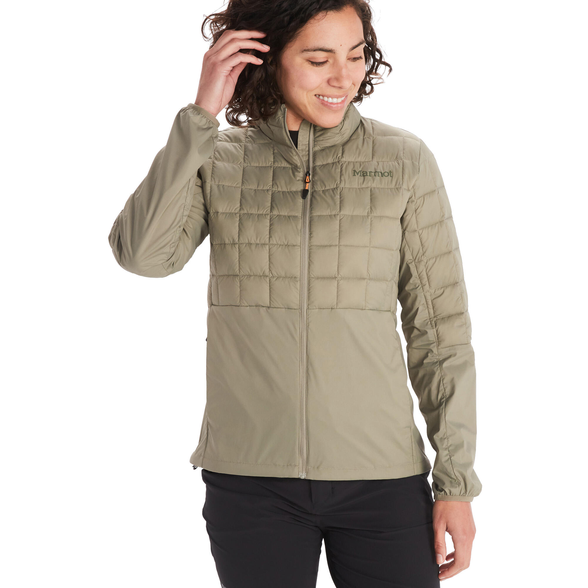 Marmot - Marmot Echo Featherless Hybrid Jacket Pour Femmes - Veste - Vert - 42 M/l - Decathlon