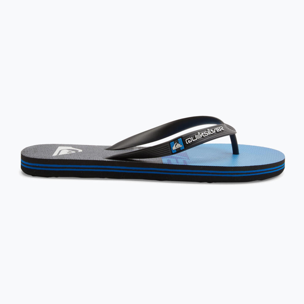 Japonki plażowe męskie Quiksilver Molokai Wordblock