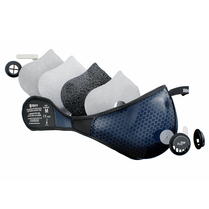 Broyx Alpha anti-smog en anti-allergie masker