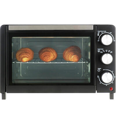 Mini oven 18l mho-120 camping heteluchtoven timer 800w 230°