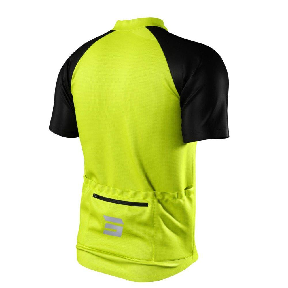 Camisola de Manga Curta Shot Unlimited Zip Amarelo 4/5