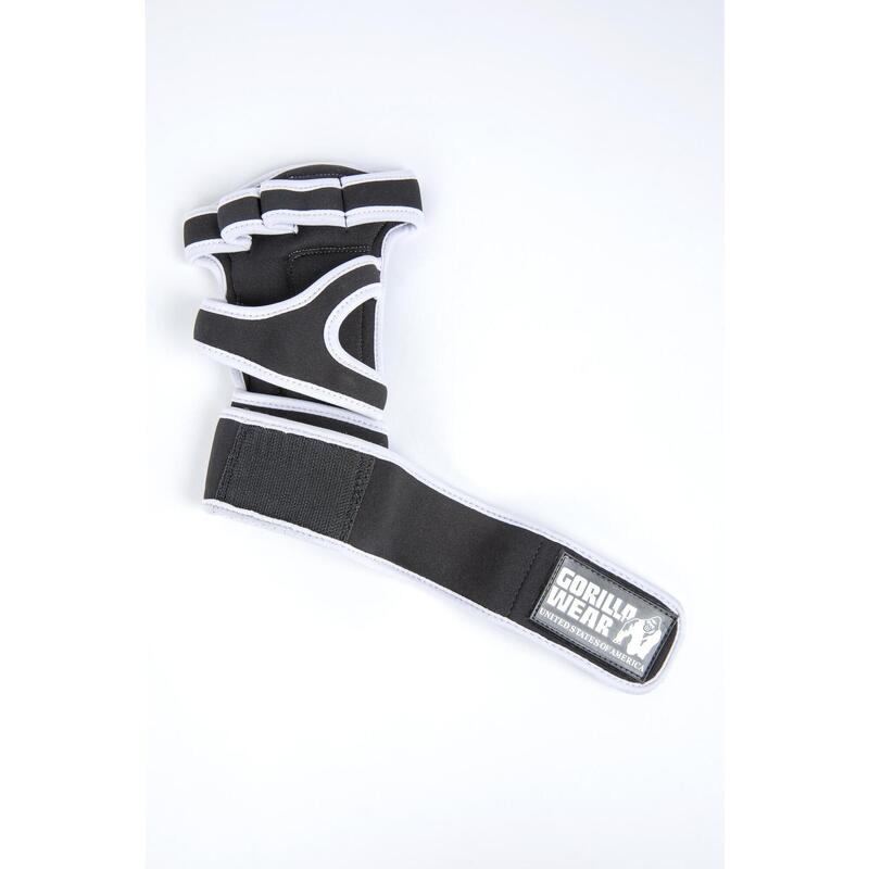 Yuma Weight Lifting Workout Gloves Black/White