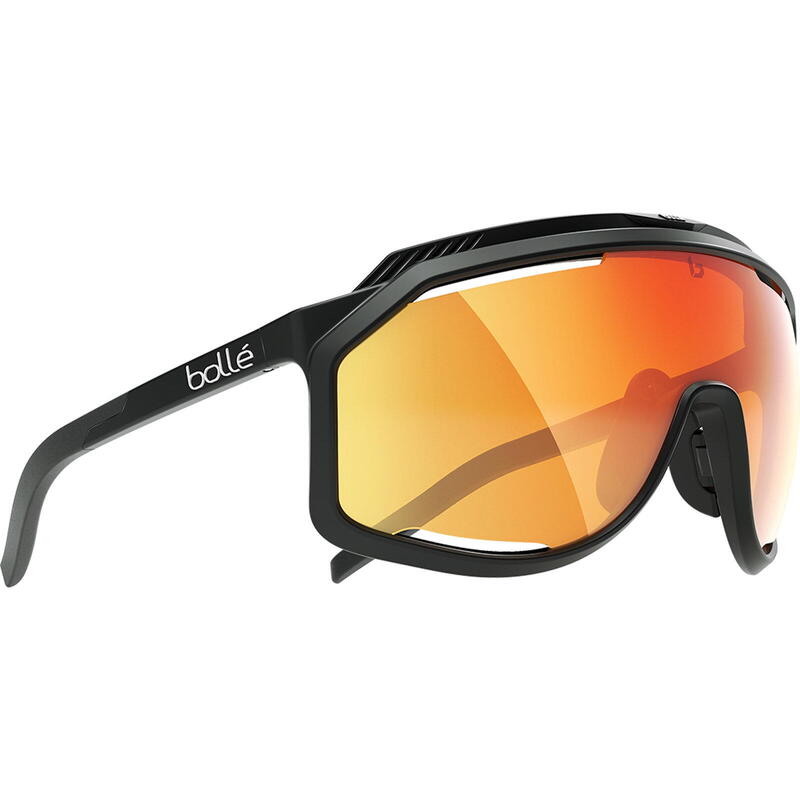 Sportbrille Chronoshield Phantom Brown Red Cat 2-3 black matte