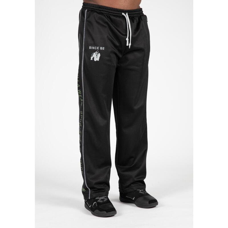 Trainingshose - Functional Mesh Pants - Schwarz/Grün